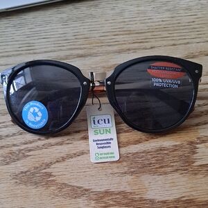 ICU Eyewear Black Sunglasses